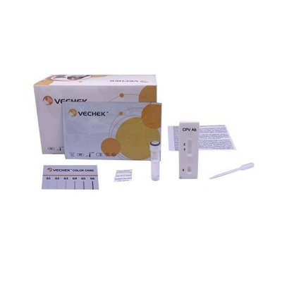 CPV Dog Test Kits Canine Parvovirus Antibody Test With Testing Window