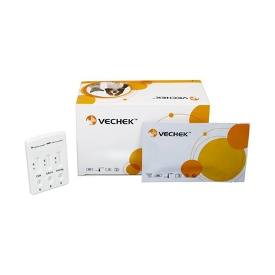 CDV+CAV-II+CIV Antigen Combo Rapid Test Cassette Ocular And Nasal Secretions