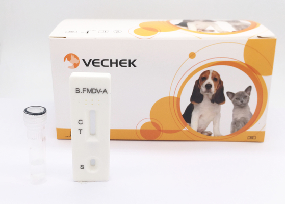 Bovine Veterinary Rapid Test Kits Foot And Mouth Disease Virus A Antibody Test